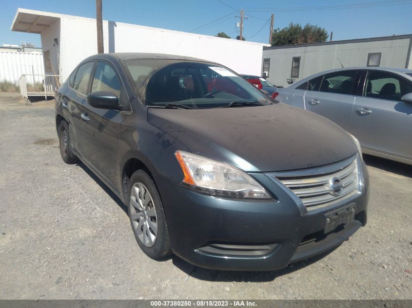 2014 NISSAN SENTRA FE+ S - 3N1AB7APXEY341103