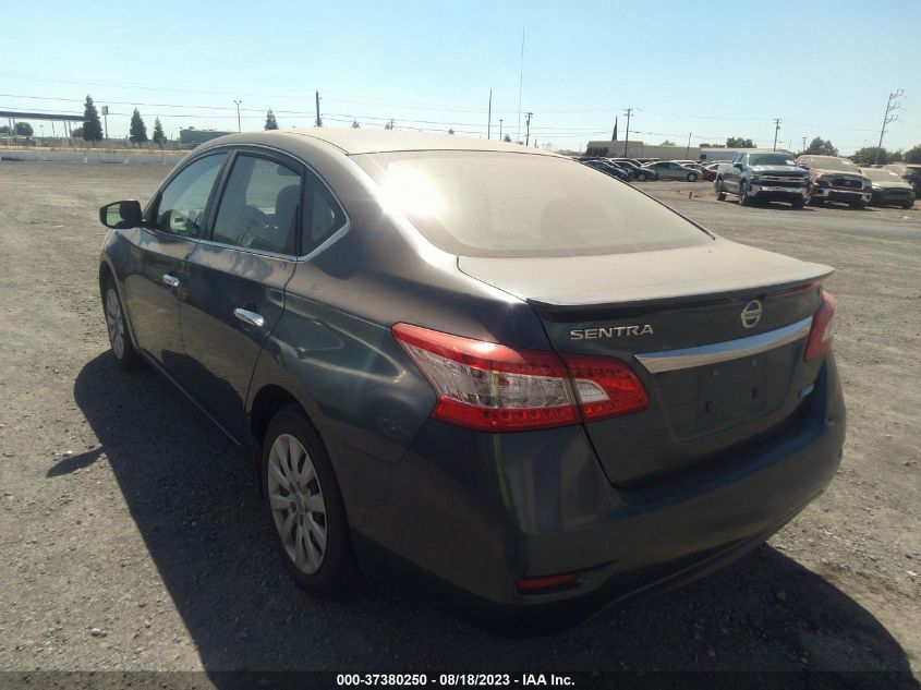 2014 NISSAN SENTRA FE+ S - 3N1AB7APXEY341103