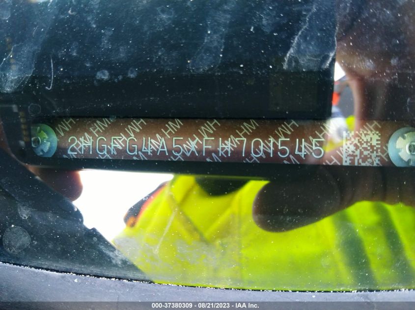 2015 HONDA CIVIC COUPE SI 2HGFG4A5XFH701545