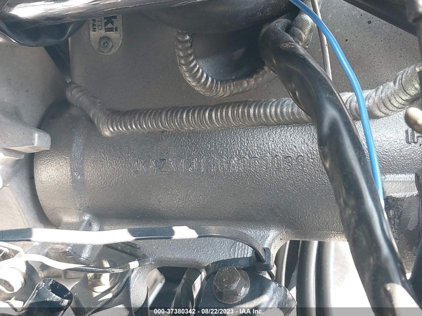 2006 KAWASAKI ZX600 J1 - JKAZX4J116A059038