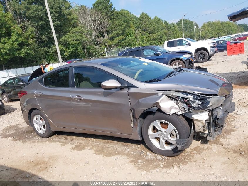 2014 HYUNDAI ELANTRA SE - 5NPDH4AE9EH475006