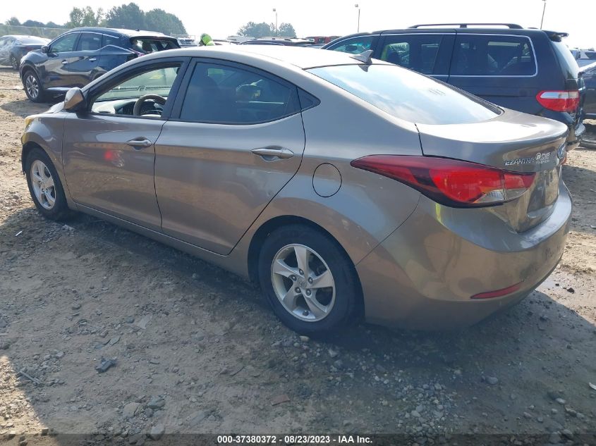 2014 HYUNDAI ELANTRA SE - 5NPDH4AE9EH475006