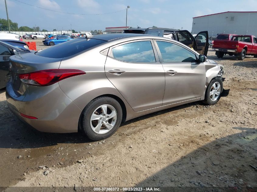 2014 HYUNDAI ELANTRA SE - 5NPDH4AE9EH475006