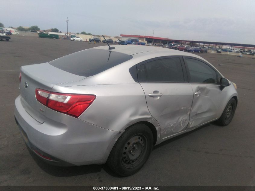 2013 KIA RIO LX - KNADM4A36D6224542
