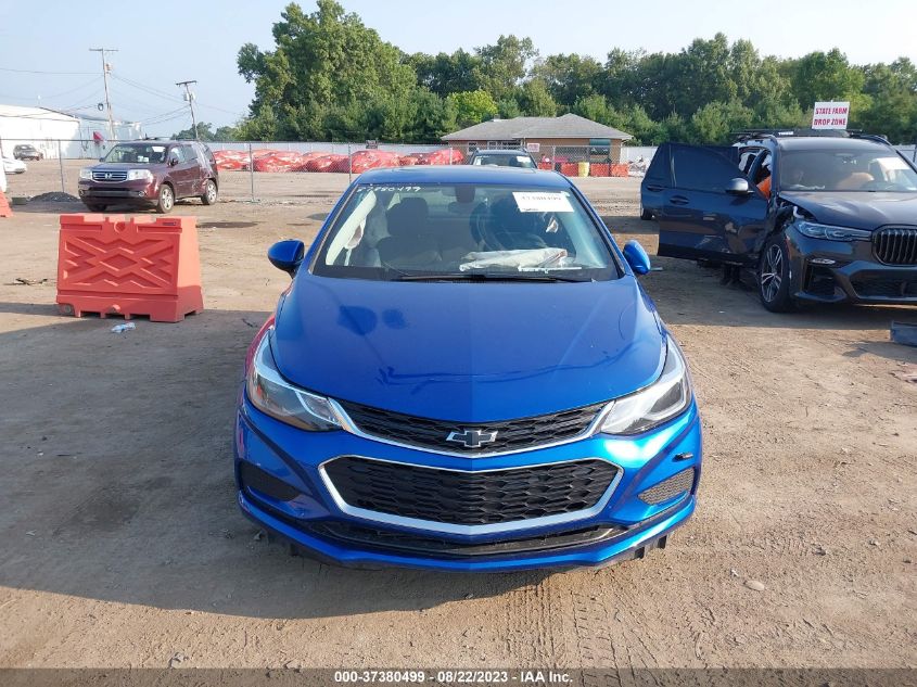 2018 CHEVROLET CRUZE LT - 1G1BE5SM7J7147862