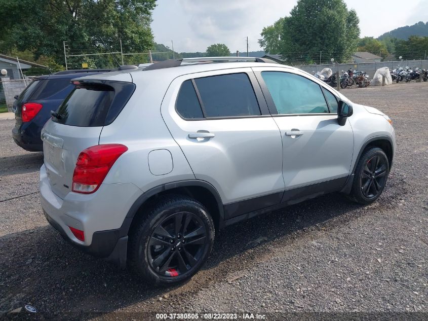 VIN KL7CJPSM3MB366903 2021 CHEVROLET TRAX LT
