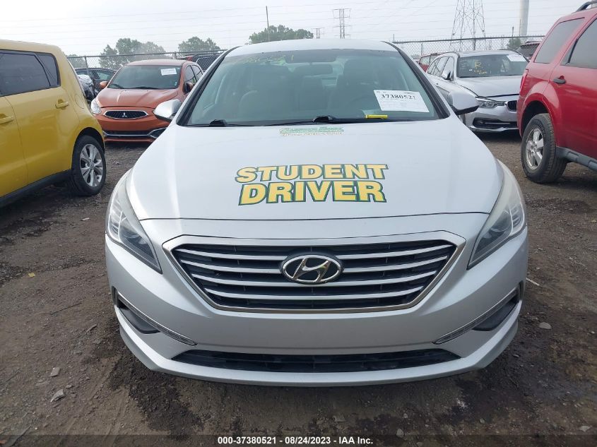 2015 HYUNDAI SONATA 2.4L SE - 5NPE24AF3FH016361