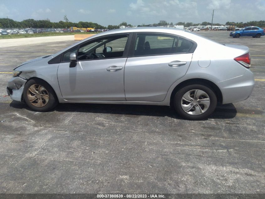 2015 HONDA CIVIC SEDAN LX - 19XFB2F51FE006165