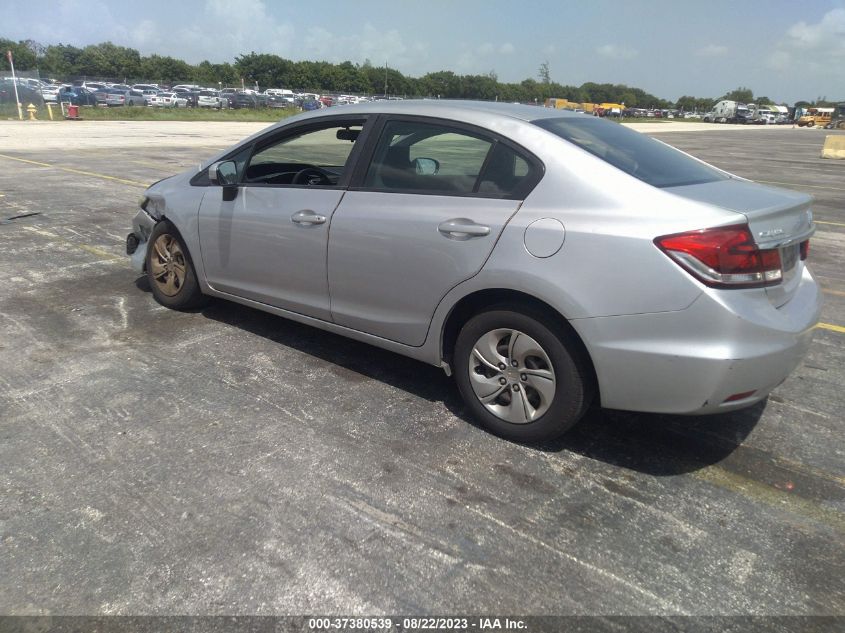 2015 HONDA CIVIC SEDAN LX - 19XFB2F51FE006165