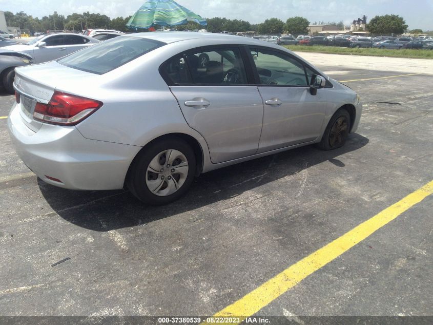 2015 HONDA CIVIC SEDAN LX - 19XFB2F51FE006165