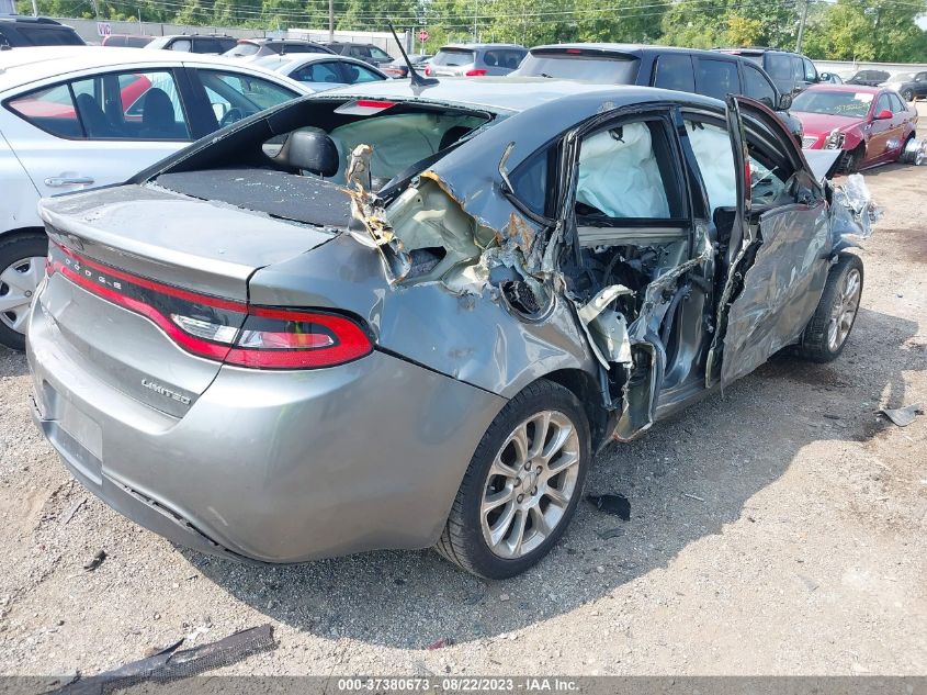 2013 DODGE DART LIMITED - 1C3CDFCA5DD150052