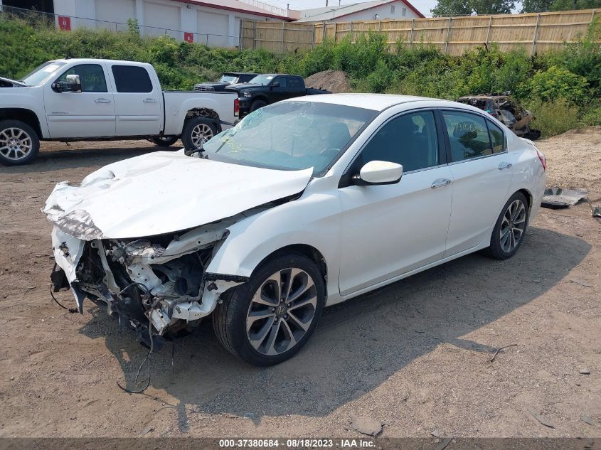 2015 HONDA ACCORD SEDAN SPORT - 1HGCR2F52FA019509