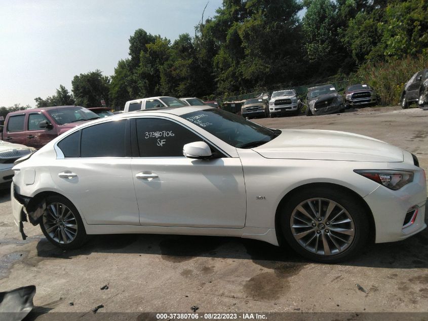 2018 INFINITI Q50 3.0T LUXE - JN1EV7AR3JM430129