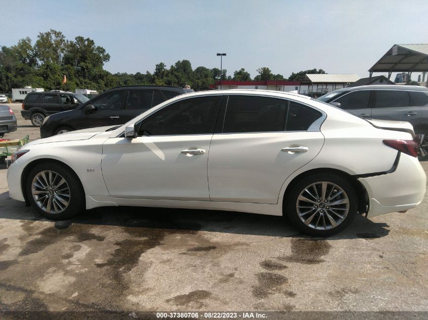 2018 INFINITI Q50 3.0T LUXE - JN1EV7AR3JM430129