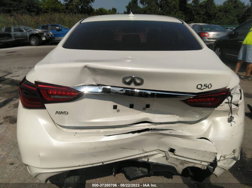 2018 INFINITI Q50 3.0T LUXE - JN1EV7AR3JM430129