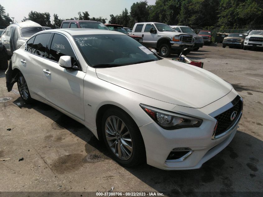 2018 INFINITI Q50 3.0T LUXE - JN1EV7AR3JM430129