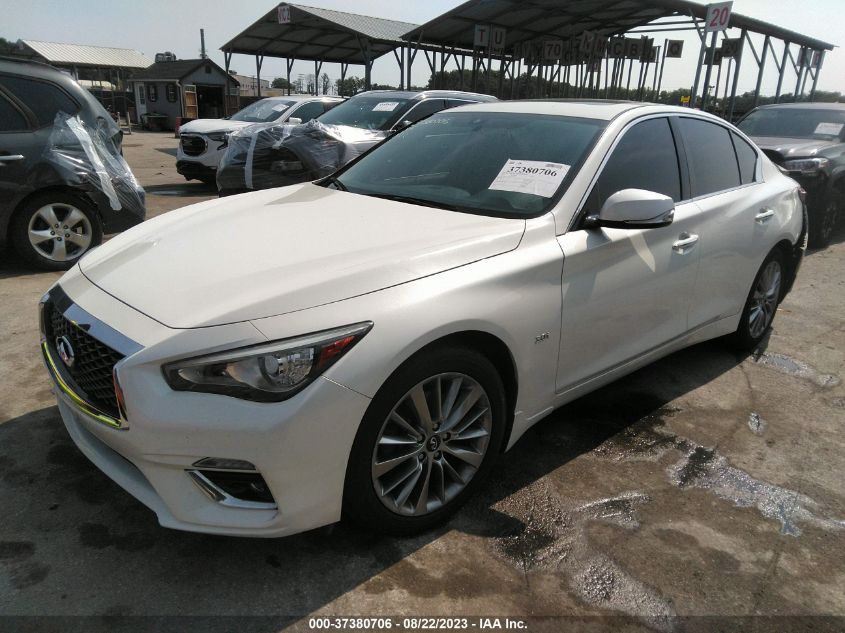 2018 INFINITI Q50 3.0T LUXE - JN1EV7AR3JM430129