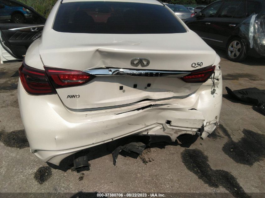 2018 INFINITI Q50 3.0T LUXE - JN1EV7AR3JM430129