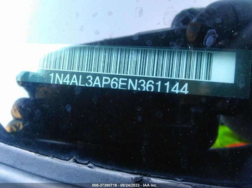 2014 NISSAN ALTIMA 2.5 - 1N4AL3AP6EN361144