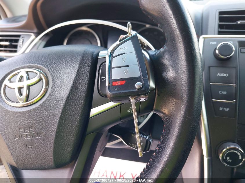 2016 TOYOTA CAMRY XLE/SE/LE/XSE - 4T1BF1FK7GU198693