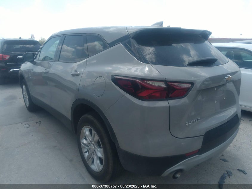 VIN 3GNKBCRS6MS505507 2021 CHEVROLET BLAZER LT