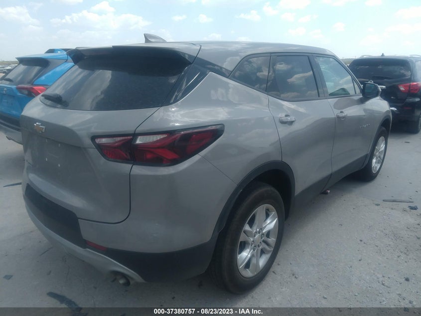 VIN 3GNKBCRS6MS505507 2021 CHEVROLET BLAZER LT