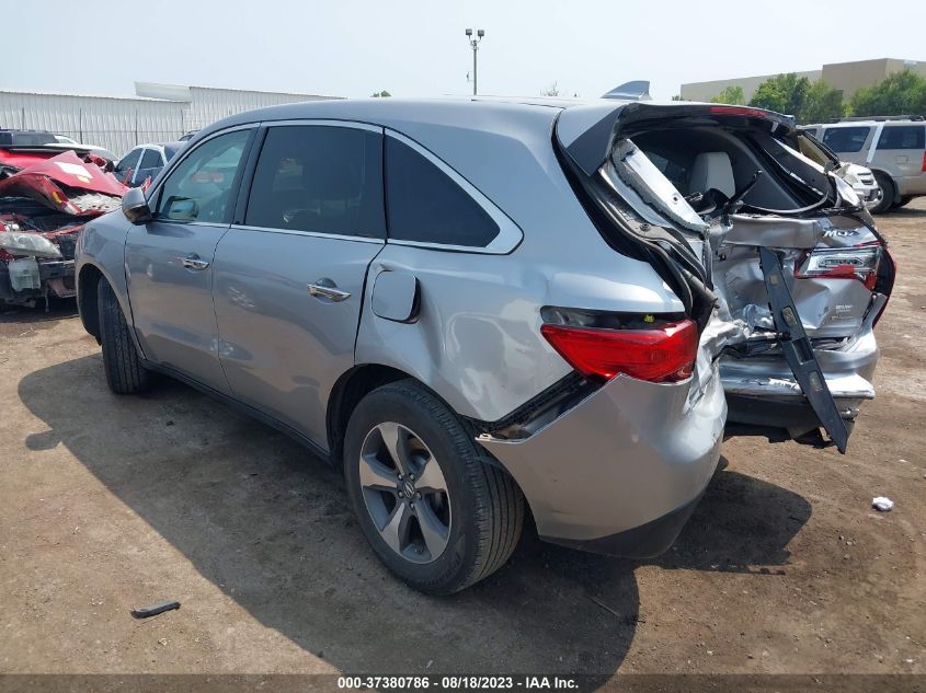 2016 ACURA MDX - 5FRYD4H2XGB055716