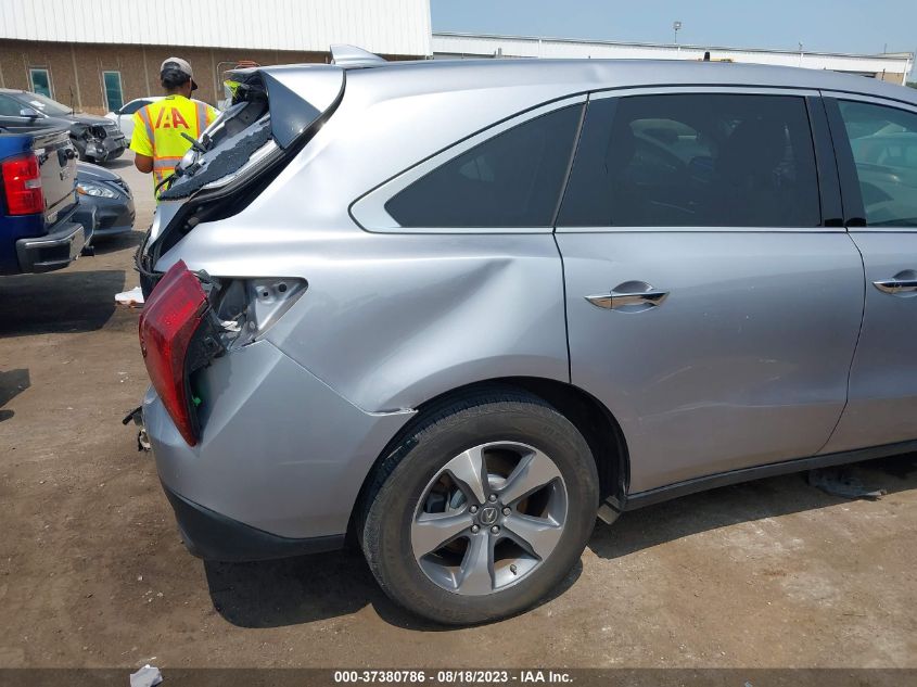 2016 ACURA MDX - 5FRYD4H2XGB055716
