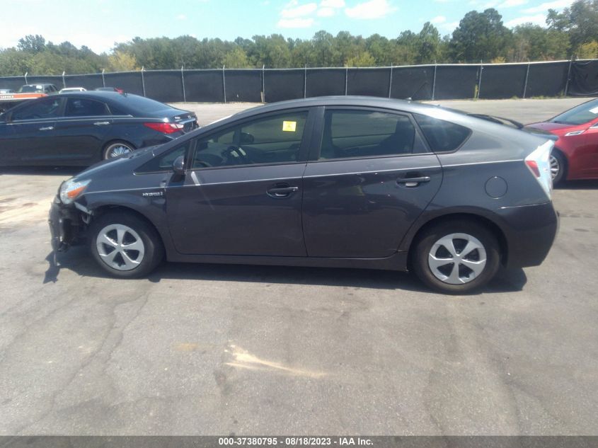 2015 TOYOTA PRIUS FOUR - JTDKN3DU8F1961845