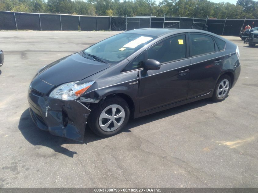 2015 TOYOTA PRIUS FOUR - JTDKN3DU8F1961845
