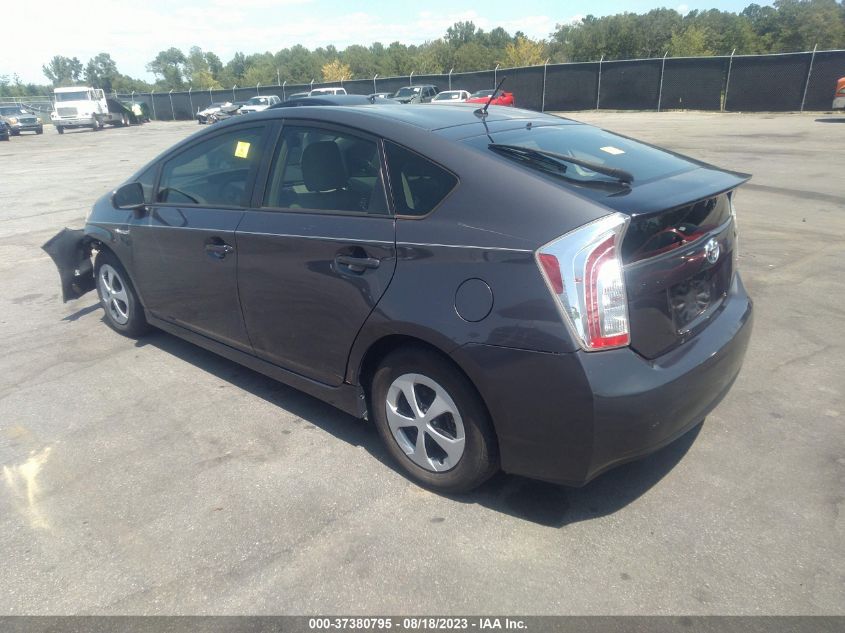 2015 TOYOTA PRIUS FOUR - JTDKN3DU8F1961845