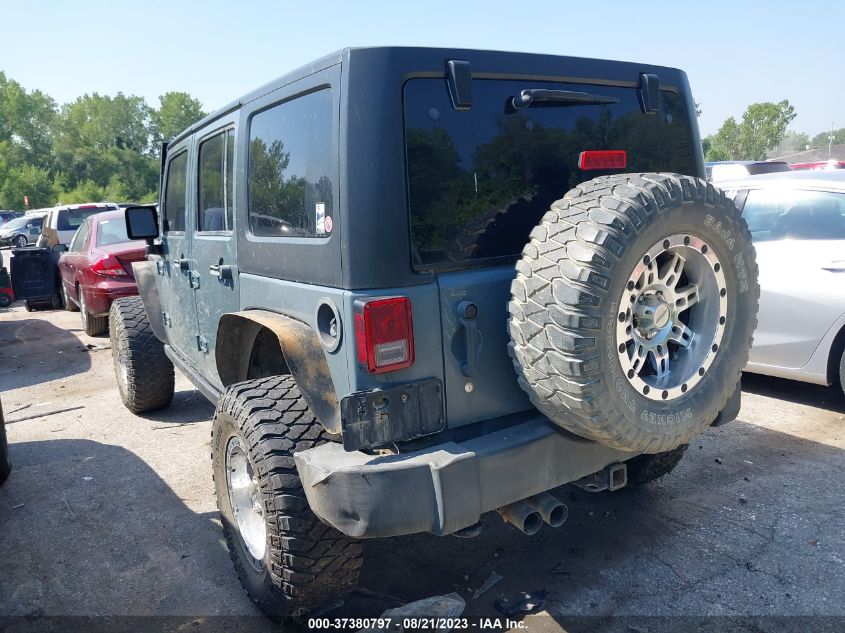 2014 JEEP WRANGLER UNLIMITED SPORT - 1C4BJWDG5EL104893