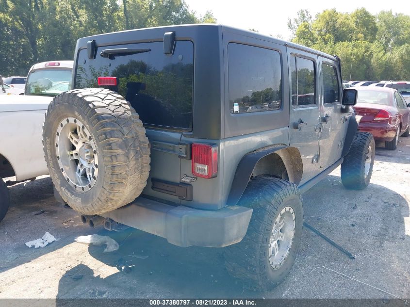 2014 JEEP WRANGLER UNLIMITED SPORT - 1C4BJWDG5EL104893