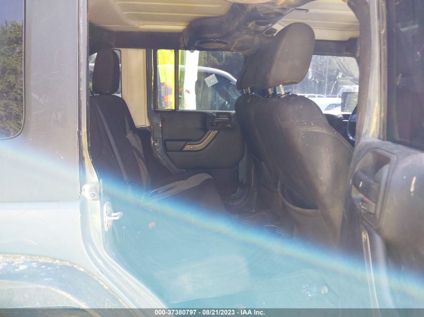 2014 JEEP WRANGLER UNLIMITED SPORT - 1C4BJWDG5EL104893
