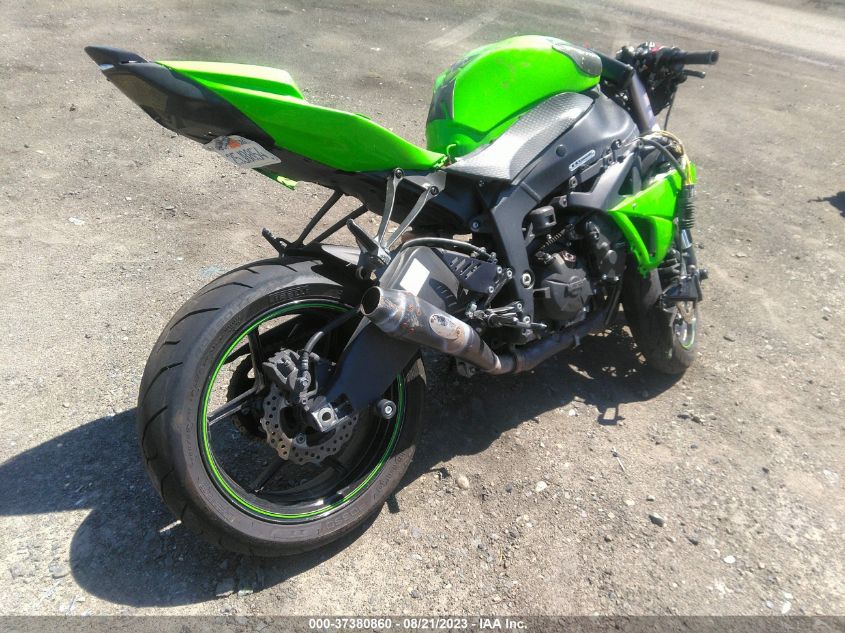 2009 KAWASAKI ZX600 R - JKAZX4R139A011940
