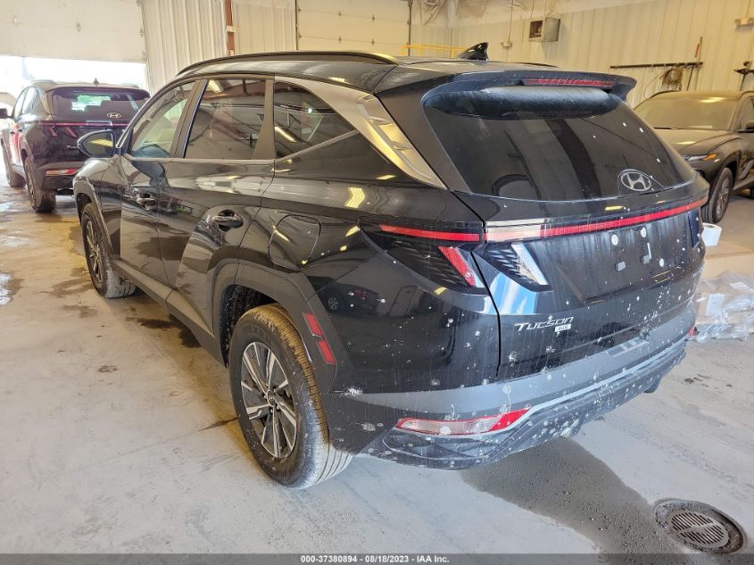 2023 HYUNDAI TUCSON HYBRID BLUE - KM8JBCA16PU135067