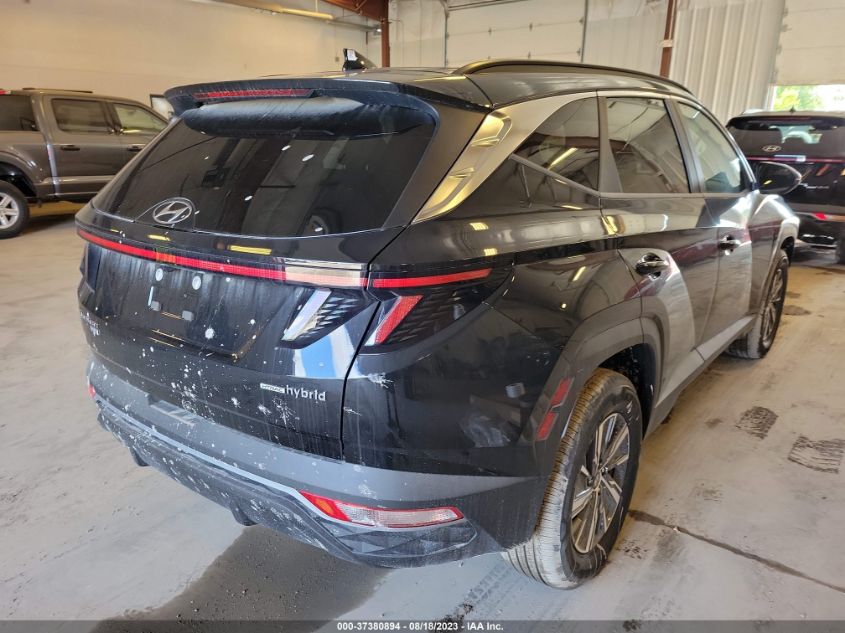 2023 HYUNDAI TUCSON HYBRID BLUE - KM8JBCA16PU135067