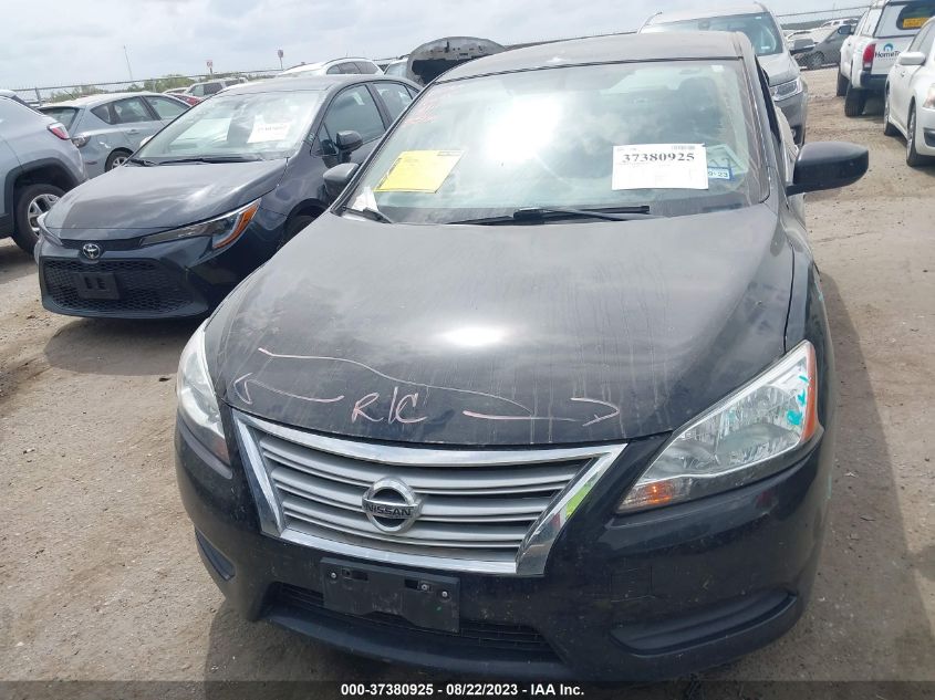2015 NISSAN SENTRA S - 3N1AB7AP1FY293542