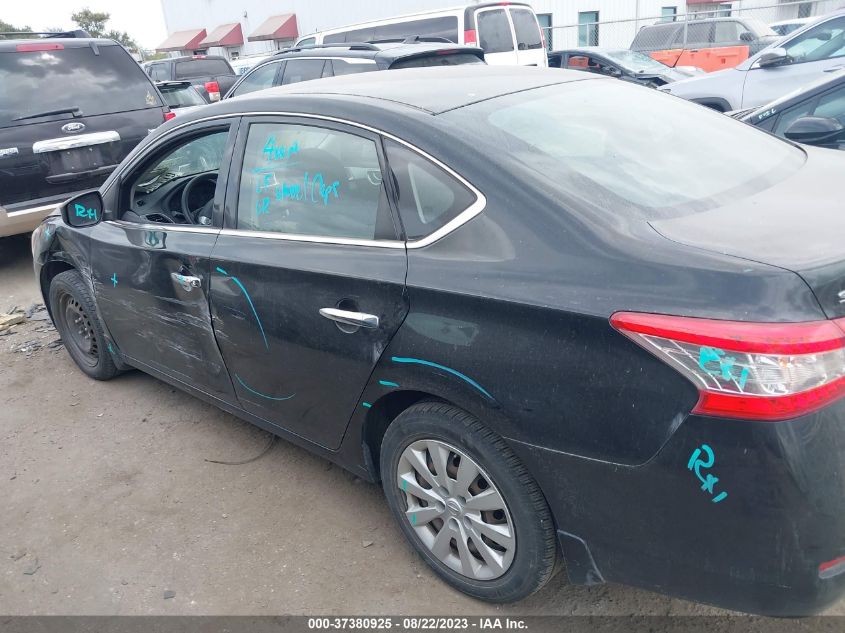 2015 NISSAN SENTRA S - 3N1AB7AP1FY293542