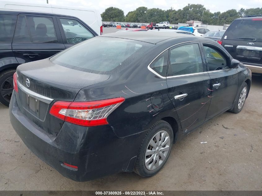 2015 NISSAN SENTRA S - 3N1AB7AP1FY293542