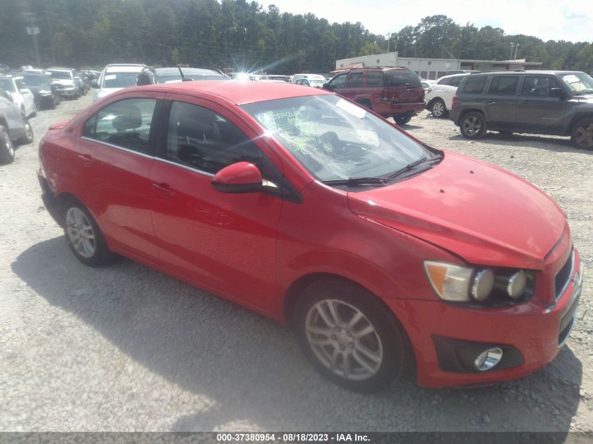 2014 CHEVROLET SONIC LT - 1G1JC5SHXE4148984