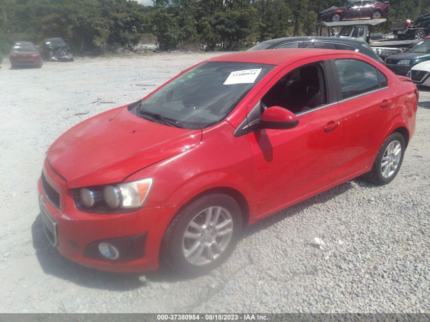 2014 CHEVROLET SONIC LT - 1G1JC5SHXE4148984