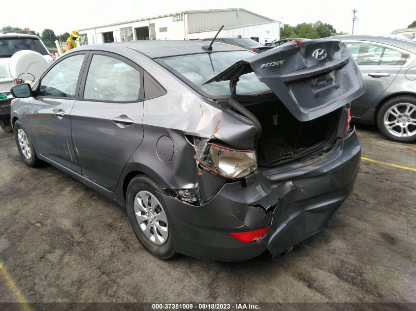 2016 HYUNDAI ACCENT SE - KMHCT4AE0GU018759