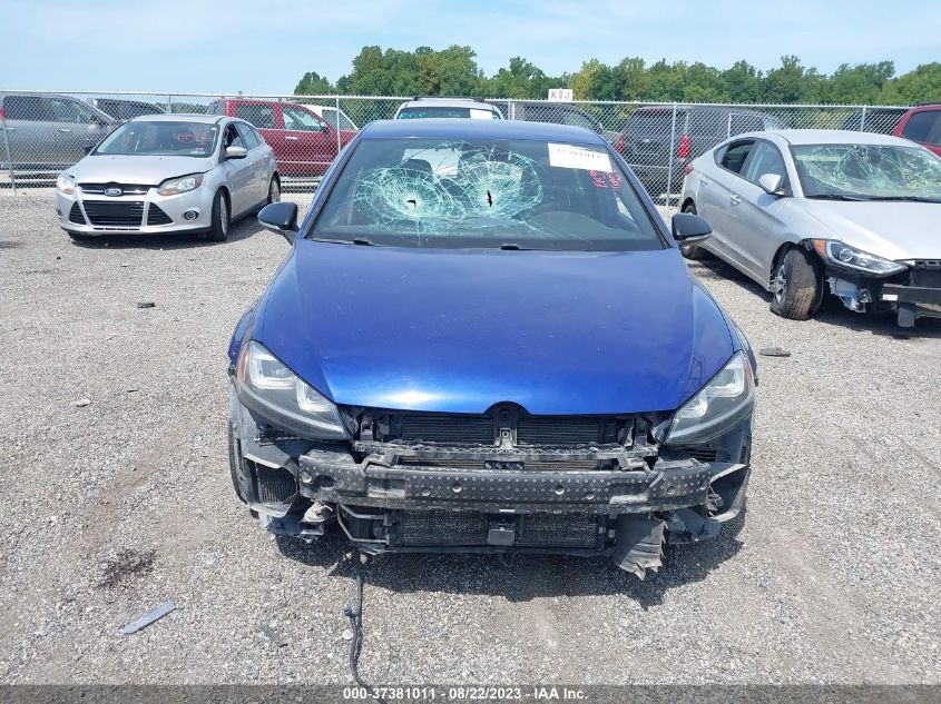2016 VOLKSWAGEN GOLF R - WVWWF7AU4GW331500