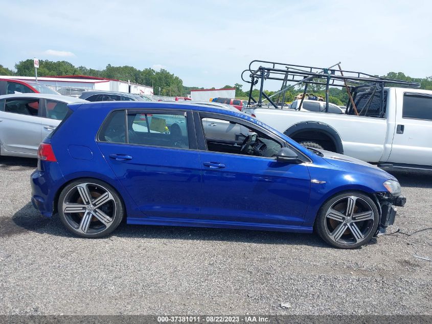 2016 VOLKSWAGEN GOLF R - WVWWF7AU4GW331500
