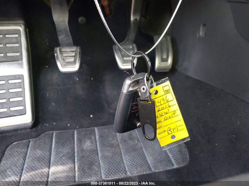 2016 VOLKSWAGEN GOLF R - WVWWF7AU4GW331500