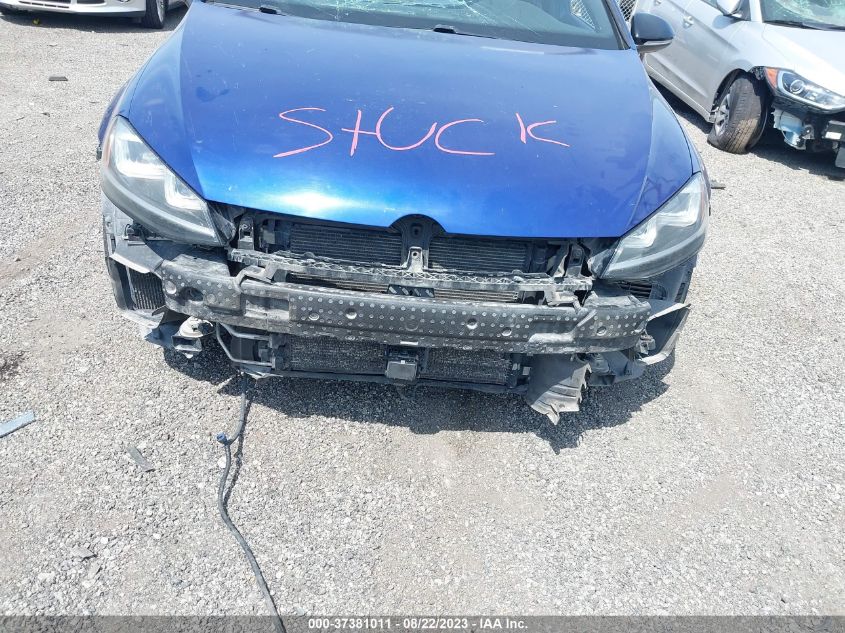 2016 VOLKSWAGEN GOLF R - WVWWF7AU4GW331500