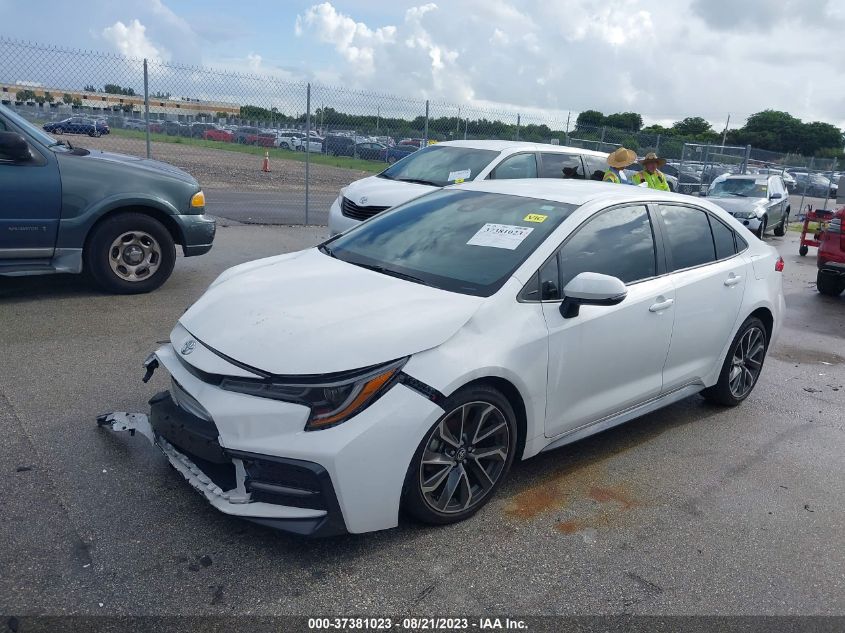 2022 TOYOTA COROLLA SE/NIGHT SHADE - 5YFS4MCE4NP107819