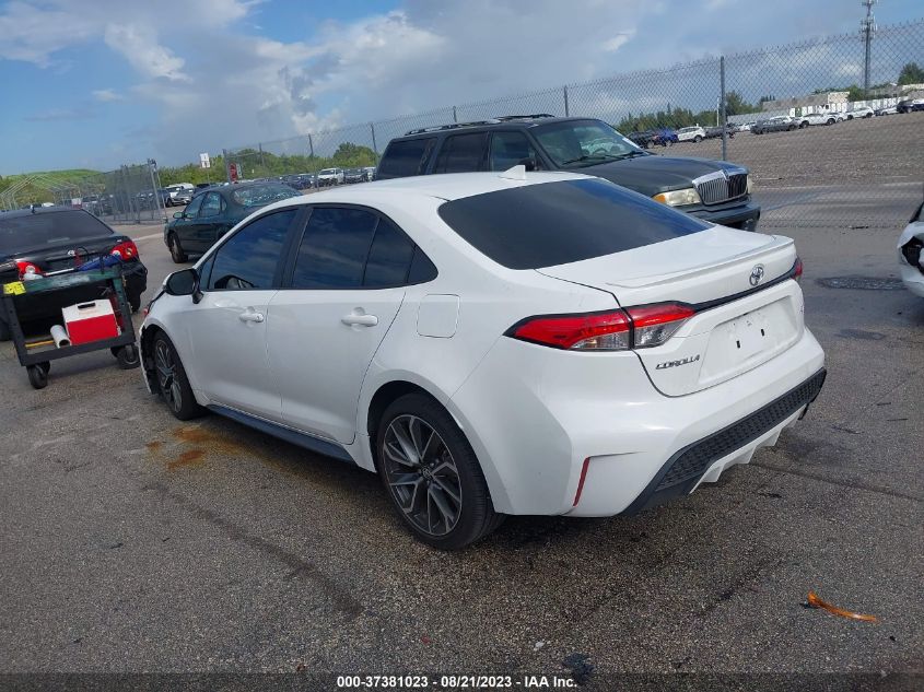 2022 TOYOTA COROLLA SE/NIGHT SHADE - 5YFS4MCE4NP107819