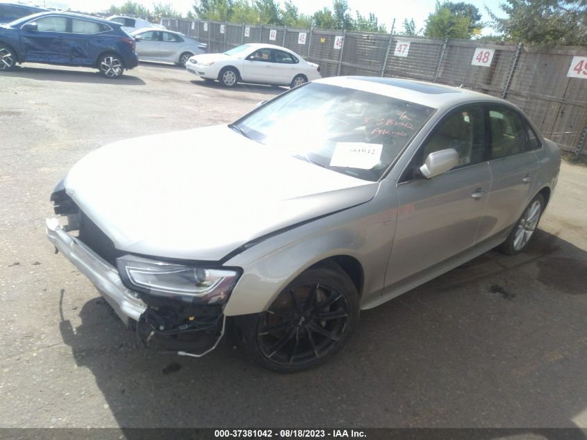 2014 AUDI A4 PREMIUM PLUS - WAUFFAFL7EN007793